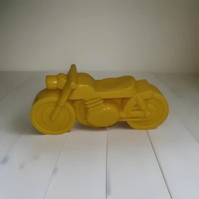 Mameluco de juguete vintage Hasbro Weebles motocicleta amarillo cámper parte vehículo 1974 Foto 1 de 4