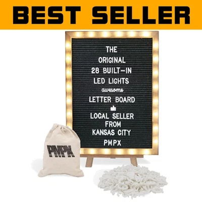 12x16 LED Letter Board with 690 Letters - Create Custom Announcements - Image 1 of 4