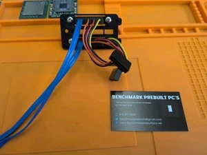 Dell OEM PowerEdge R5400 Desktop Dual SATA Hard Drive Connector Cable D302F - Picture 1 of 4