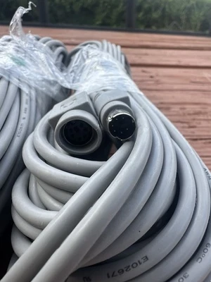 (1) 100 Ft. Samsung Digital Color Security Cameras Cable Data Wire 6 Pin - Image 1 of 3