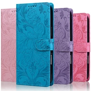 For Samsung S24 FE S23FE S25 Edge S22+ S21 FE + Magnetic Flip Case Leather Cover - Picture 1 of 15