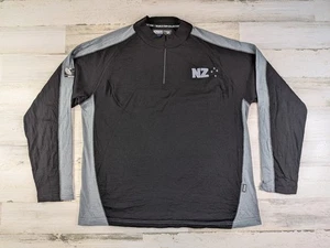 Rugby WM 2011 Pullover Herren XXL Merinowolle Neuseeland Quarter Zip* - Bild 1 von 17