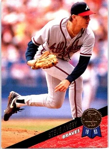 1993 Leaf #121 Steve Avery Atlanta Braves Baseball Card - Picture 1 of 2