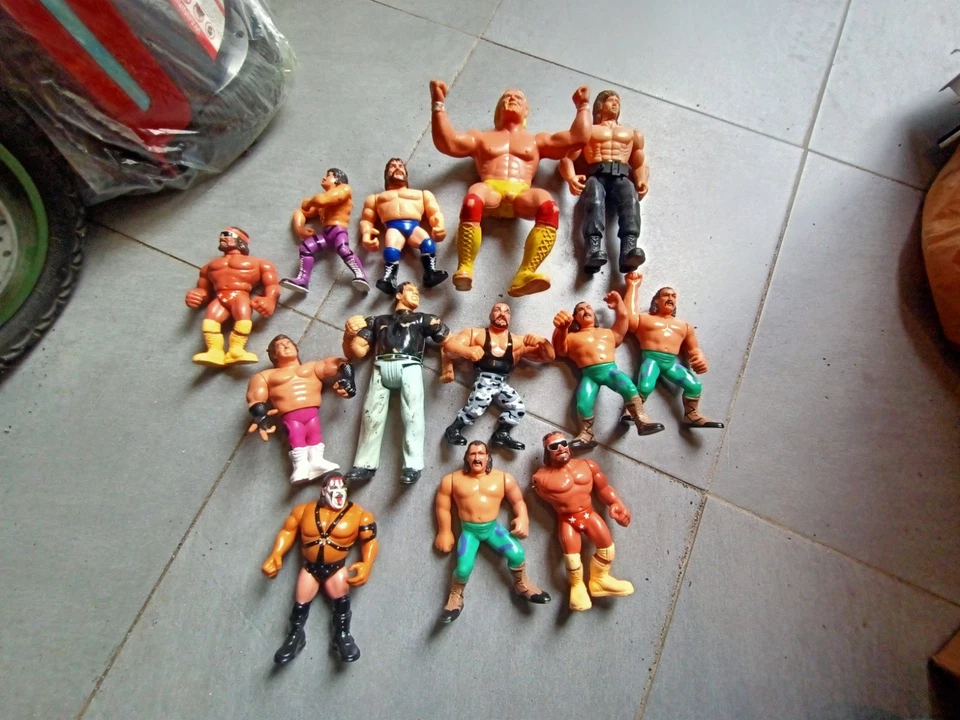 Wff Wrestling Lottatori Hasbro Vintage Galoob Anni 90 - Immagine 1 di 1