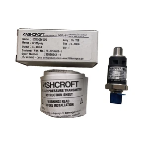 ASHCROFT G27M0242EW100#G  (NEW IN BOX) - Picture 1 of 3