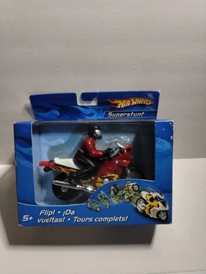 Hot Wheels Superstunt Flip! Motorcycle New - Image 1 of 4