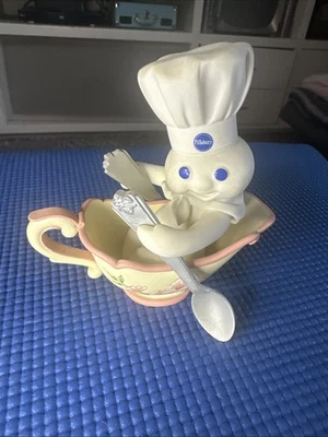 Pillsbury Doughboy “The Gravy Boat” Danbury Mint Collector Figurine - Image 1 of 4