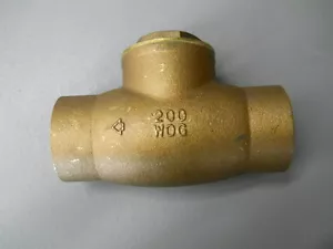 VALVOLA DI RITEGNO IN OTTONE 2" 200WOG - Foto 1 di 4