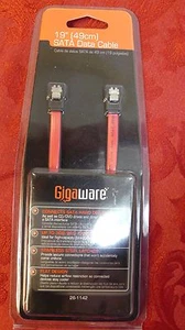 Gigaware 19-Inch Serial ATA (SATA) Drive Connection Cable 26-1142 New - Picture 1 of 11