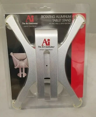 Rotating Aluminum iPad Tablet Stand by The Art Institute Fits All IPads - Image 1 of 2
