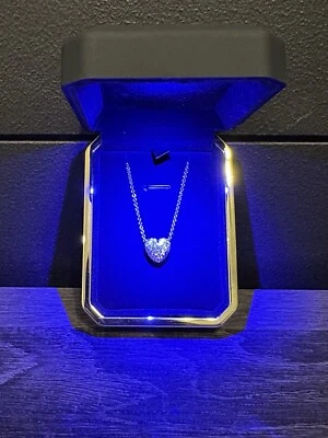 Collar Colgante Corazón Diamante Oro 18k Joyería Fina Kurt Wayne De Colección ¡Raro! Foto 1 de 4