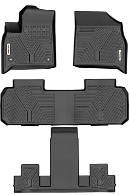 Напольные коврики YITAMOTOR, совместимые с Chevy Traverse 2018–2023 годов выпуска, НОВЫЕ - Изображение 1 из 4
