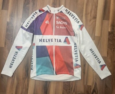 Chaqueta Camisa Jersey Bicicleta Ciclismo Gonso De Colección Hecha en Alemania Occidental Talla Desteñida Foto 1 de 4