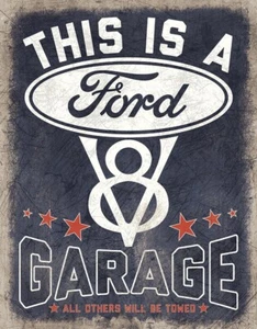 Ford Garage Blechschild (16" x 12,5") - Bild 1 von 1