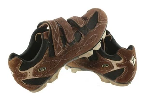 SPECIALIZED WOMEN'S RIATA MTB CYCLING SHOES W/ SPD CLEATS BROWN US 10.5 EU 42 - Picture 1 of 6