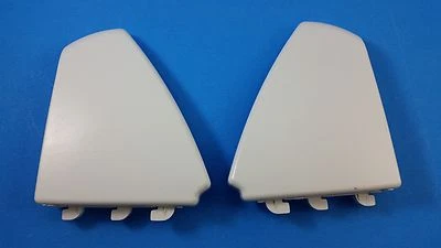 W10820038 Tapas de extremo izquierdo/derecho para lavadora o secadora Whirlpool; E3-6a Foto 1 de 2