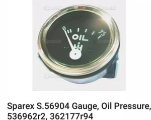 Sparex S.56904 Gauge, Oil Pressure, 536962r2, 362177r94 Case / IH - Picture 1 of 1