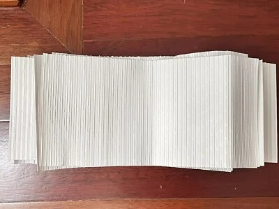 1,000 Twist Ties White Plastic Cable Ties Crafts For Gift Bags Bread Wrapping - Image 1 of 4