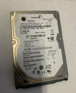 Seagate ST940814AS 9S1131-030 FW:3.CDD WU 40gb 2.5" Sata Hard Drive - Picture 1 of 6