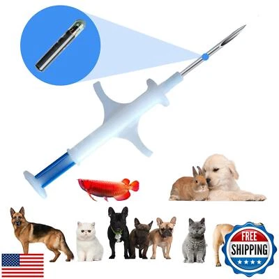 Manruta 20 Pack ISO Pet ID Microchip Tags Universal Standard 134.2Khz FDX-B S - Image 1 of 4