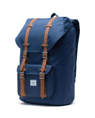 HERSCHEL LITTLE AMERICA NAVY / TAN BACKPACK BACK PACKS BAG 10014-00007-OS - image 1 of 3