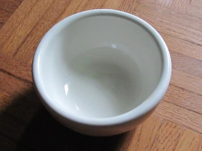 ANTIQUE HEAVY IRONSTONE 5 1/4" BOWL - Image 1 of 4