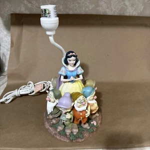 Disney Schneewittchen und die sieben Zwerge Lampen. Retired Display Look Nice+++++ - Bild 1 von 5