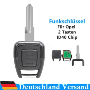 Funkschlüssel 433MHz Für Opel Astra G Vectra Omega Zafira A Frontera ID40 chip - Bild 1 von 6