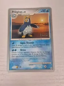 Pokemon Diamante y Perla Base Set Campeonato Mundial 2008 Tarjeta Prinplup 58/130 - Imagen 1 de 7