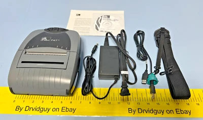 Zebra P4T Mobile Thermal Transfer Printer; P4D-0U100000-G1 - Image 1 of 4