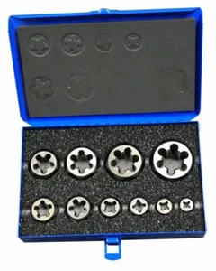 Juego de troqueles NF de 10 piezas - 1/4 - 1" troqueles hexagonales de rehebrado - Hecho en EE. UU. MCT 37022 - Imagen 1 de 1