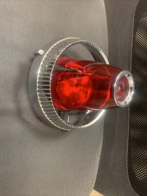 1960 Chrysler imperial chrome tail light Assy lenses bezel  Mopar - Image 1 of 4