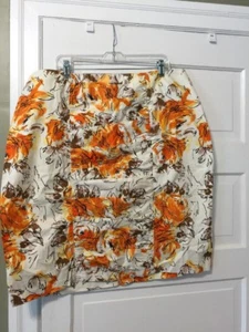 Ashley Stewart Beautiful bright colorufl Skirt Plus 20W nwt perfect spring! - Picture 1 of 7