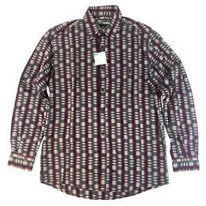 Missoni Sport Long Sleeve Button Up Shirt, Men’s Size 48, Made In Italy - Picture 1 of 8
