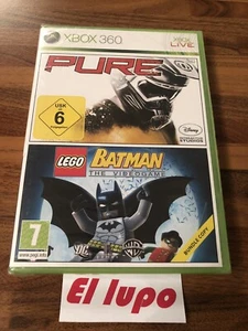 PURE + LEGO BATMAN THE VIDEOSPIEL XBOX 360 NEU IM BLISTER FRANZÖSISCHE VERSION - Bild 1 von 2
