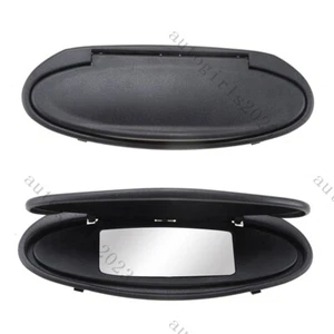 Vanity Sun Visor Mirror W/ Base Fits Porsche 911 Boxster Cayman 996 997 986 2pcs - Imagen 1 de 10