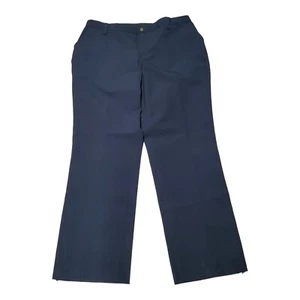 NEW MENS 22x36 WORKRITE FIRE RESISTANT NOMEX PANTS NAVY BLUE 22x36 RAW HEM 2112 - Picture 1 of 9