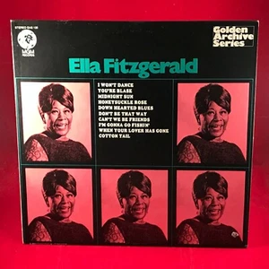 ELLA FITZGERALD Golden Archive 1970 USA vinyl LP I Won't Dance Cotton Tail - Imagen 1 de 3