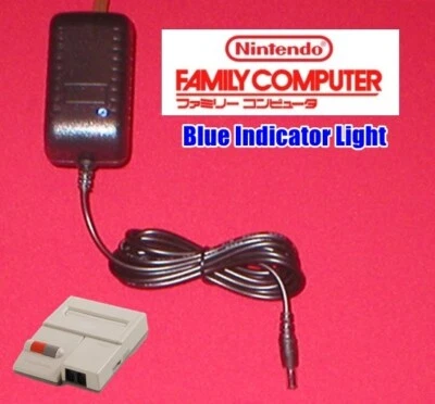 Fuente de alimentación adaptador de CA con LED para el sistema de consola AV Famicom japonés NUEVO Foto 1 de 3