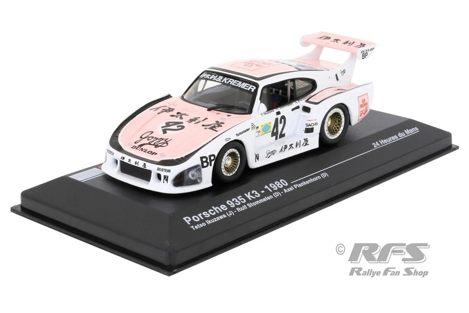 Porsche 935 K3 24h Le Mans 1980 Gozzy Kremer Racing Stommelen 1:43 Altaya IXO — 第 1/1 张图片