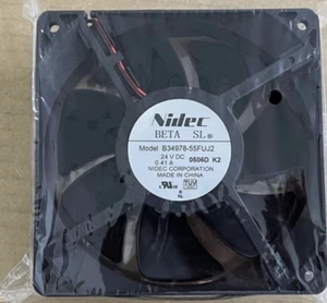 NIDEC  100% New and Original Cooling Fans  12038 B34978-55FUJ2 DC24V - Picture 1 of 2