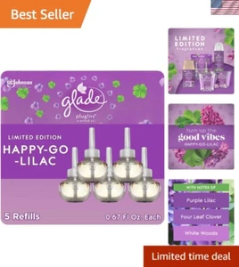 Limited Edition Happy-Go-Lilac Air Freshener - 3.35 Fl Oz, 5 Count Bundle - Picture 1 of 11