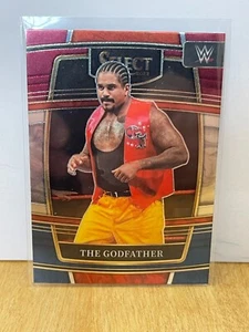 2022 Panini Select WWE The Godfather Base Concourse #9 Red & Blue - Picture 1 of 2