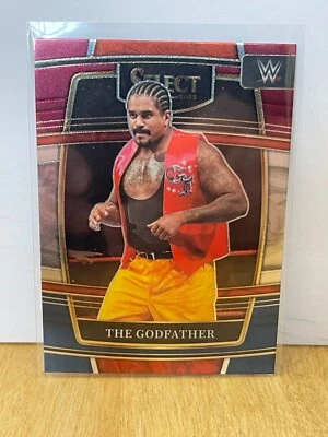 2022 Panini Select WWE The Godfather Base Concourse #9 Red & Blue - Image 1 of 2