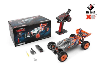 WLtoys XK 124010 RC Racing Car 55KM/H 2.4G High Speed Drift 1/12 4WD RTR Trucks - Image 1 of 4