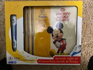 Disney English Mickey Mouse & Friends Spanish to English Books Pointer and Sound - Picture 1 of 2