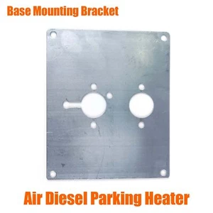 Air Diesel Heater Base Mounting Bracket Plate Flat Silver For Car Truck Camper  - Picture 1 of 6