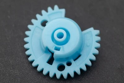 SONY SLV 3-736-147-01  373614701 Left Threading Gear S-VHS VCR "Blue Gear" OEM - Image 1 of 3