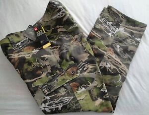 NWT $100 Men's UNDER ARMOUR Storm FOREST CAMO CARGO HUNTING PANTS 42x34 EARLY