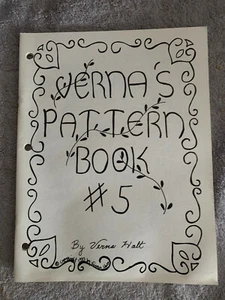 Verna's (Machine Embroidery) Pattern Book #5, Lots of Pattrens, by Verna Holt - Picture 1 of 1